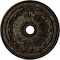 Ekena Millwork Flagstone Medallion (Canopies up to 3 7/8"), 30"OD x 3 7/8"ID x 3 1/4"P, Stone Hearth Crackle CM30FLSHC - alternate 1